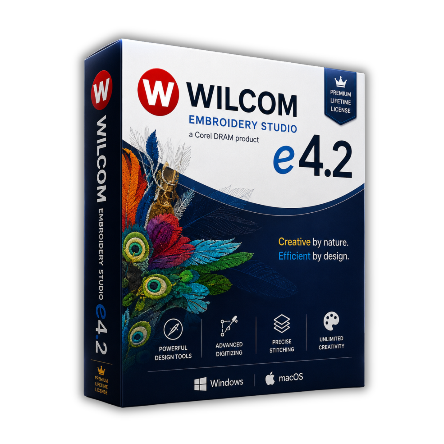 Wilcom e4.2 + Hatch 2 + PE-Design 11 | Embroidery Software Bundle