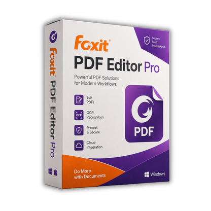 Foxit PDF Editor Pro + ABBYY FineReader PDF | PDF Editing & OCR Bundle