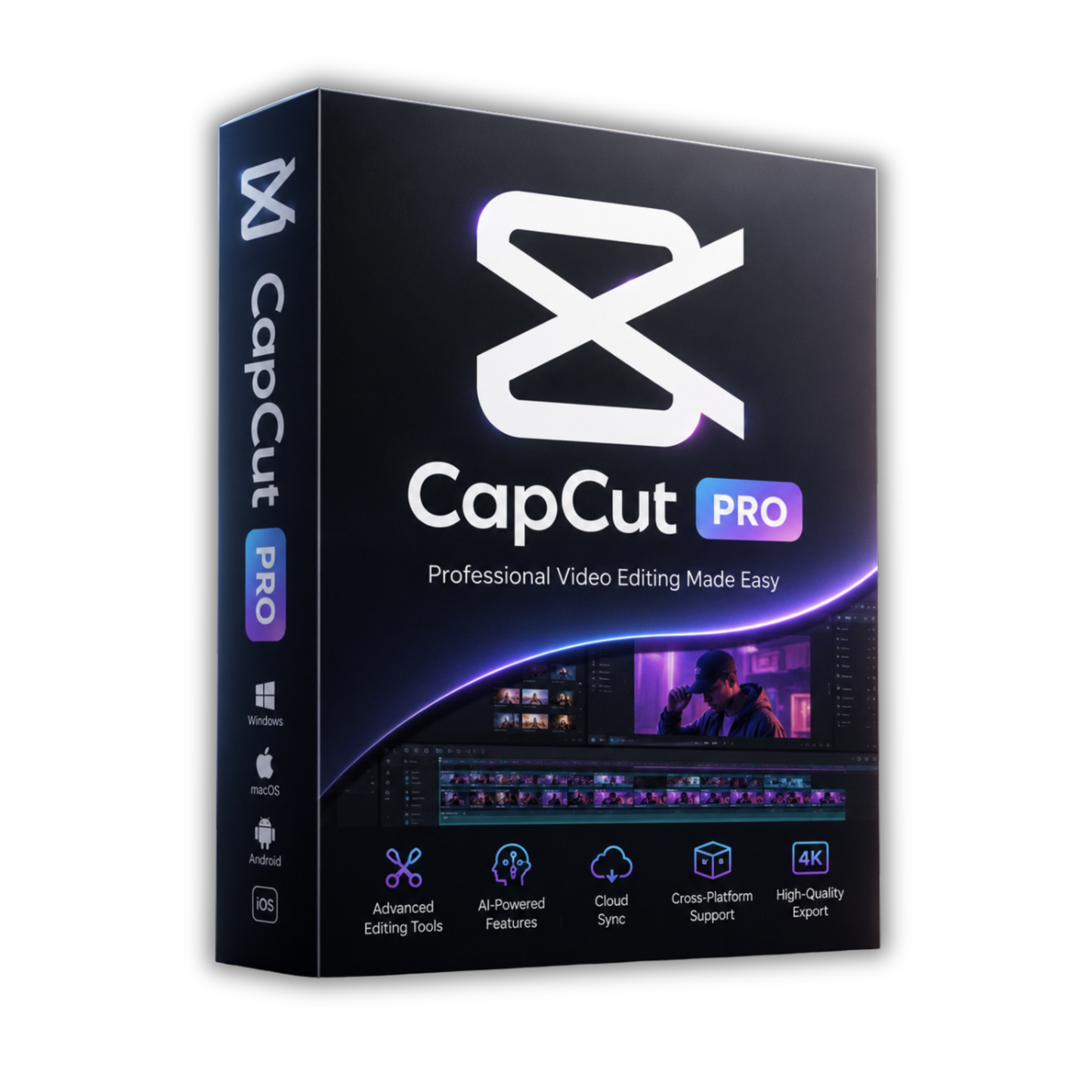 DaVinci Resolve Studio 20 + CapCut Pro + CorelDRAW 2026 | Video Editing & Design Bundle